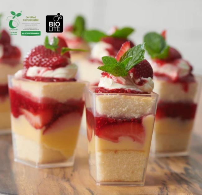 BioLite Kubik Mini Dessert Cup 60ml PLA, 